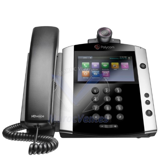 Téléphone IP Lync, câble, bureau, 1 x Ligne Totale - VoIP, nom de l