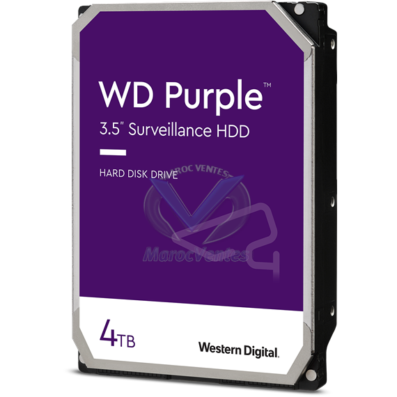 WD PURPLE SURVEILLANCE HARD DRIVE 4 TB SATA 6BG/S 256 CACHE WD43PURZWD