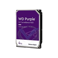 Disque dur de surveillance WD Purple WD40PURX - disque dur - 4 To - SATA 6 Gb / s