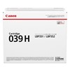 CANON 039H TONER ORIGINAL NOIR 25000 PAGES