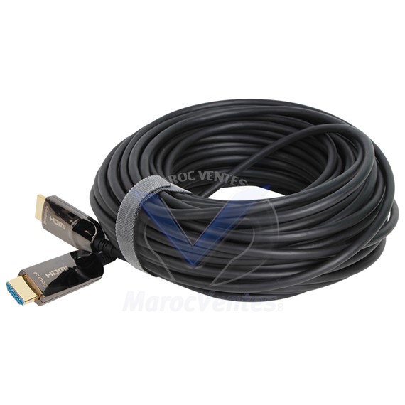 CÂBLE HDMI FIBRE OPTIQUE 2.0 30 METRES D3742C