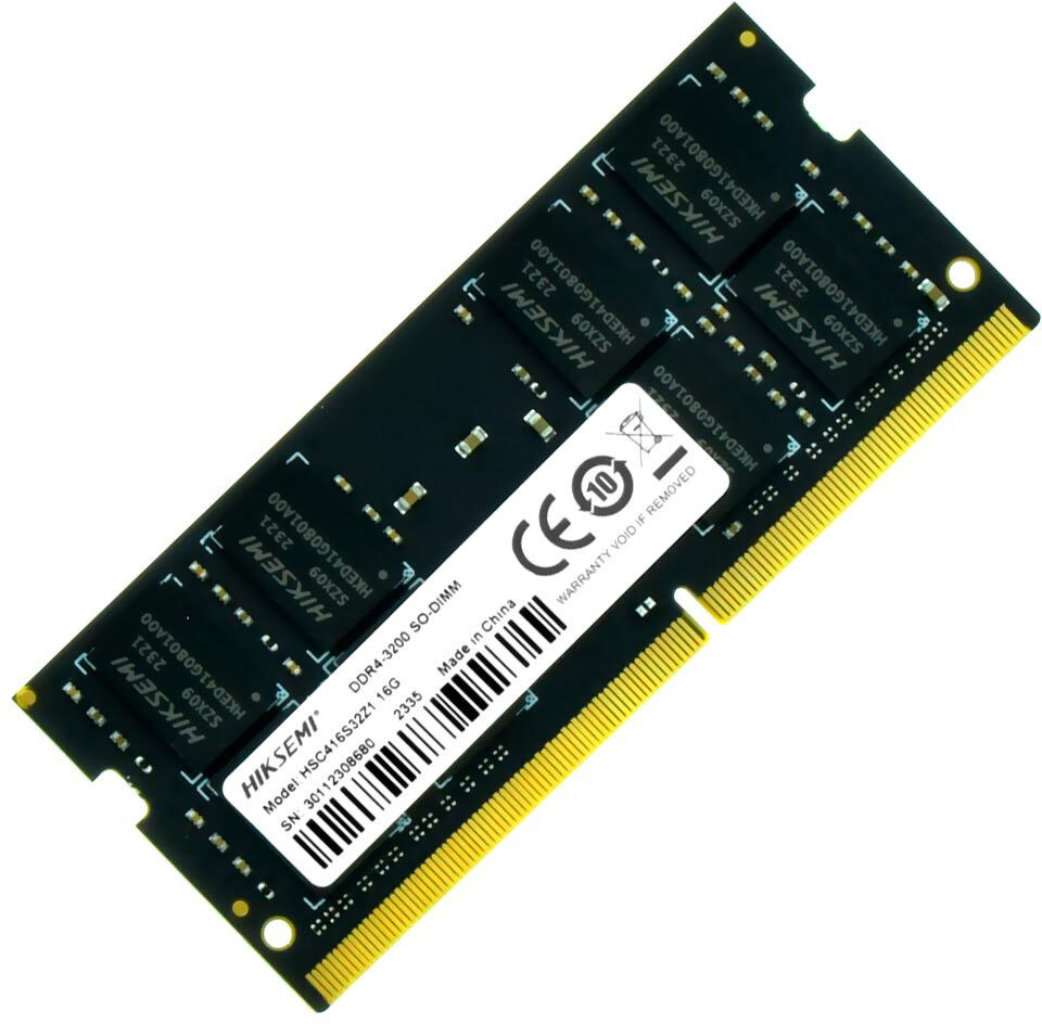 Mémoire RAM DDR4 3200 MHz 16 Go SODIMM HSC416S32Z1-16G