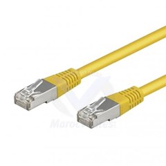 CORDON 3M CAT6A/FTP CCA PVC JAUNE LINKTECH