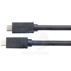 CÂBLE D'EXTENSION ACTIVE USB 3.1 C(M) VERS C(M) GEN 2,20V/3A - 3 MÈTRES