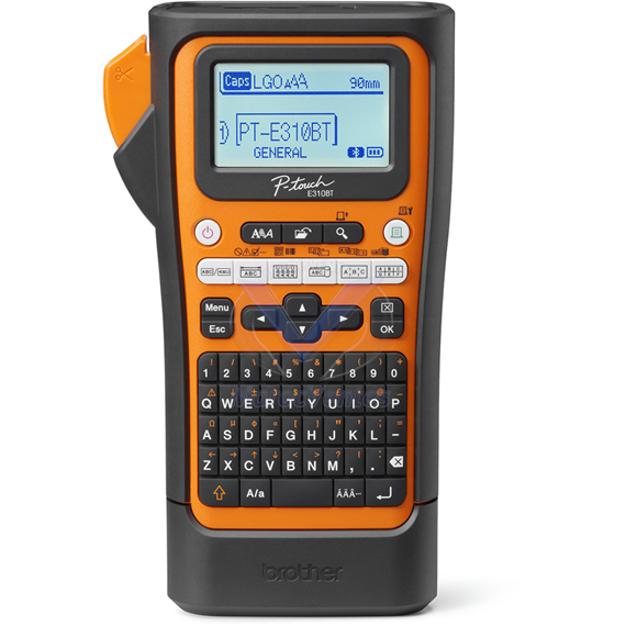 Étiqueteuse Professionnelle avec Bluetooth Port USB Application Mobile pour Smartphone Intégrée PT-E310VP