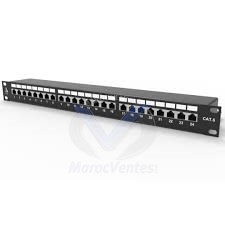 PANNEAU DE BRASSAGE 24 PORT UTP CAT 6 LINXCOM DVPNLX-PAN24PUTP6