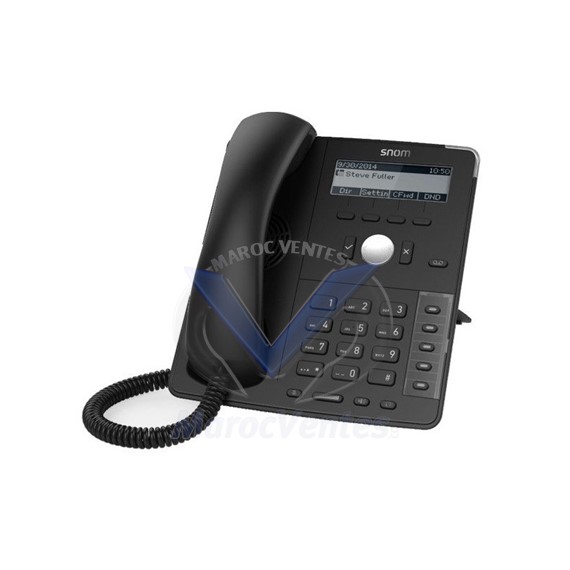 Téléphone IP Snom D715 - Noir & Blanc D715