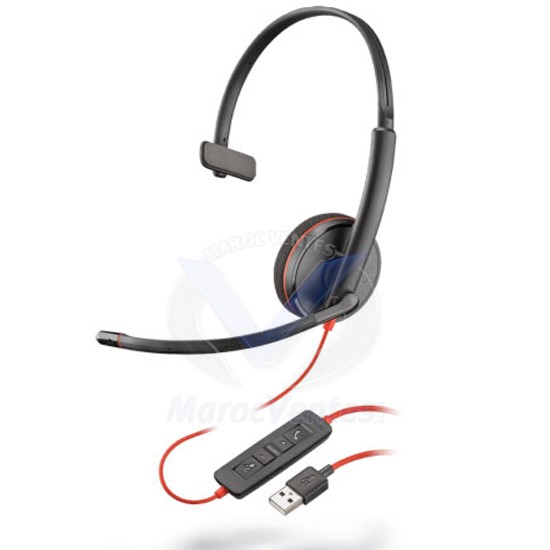 BlackWire C3210 A Casque Filiaire USB Monaural 209744-101