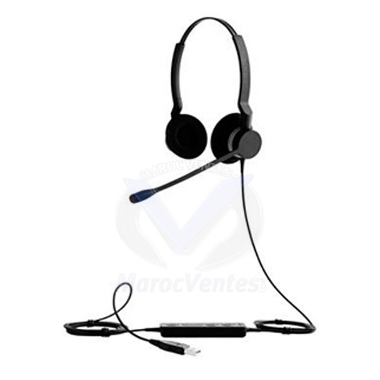 Micro-casque filaire BIZ 2300 USB Microsoft Lync Duo 2399-823-109