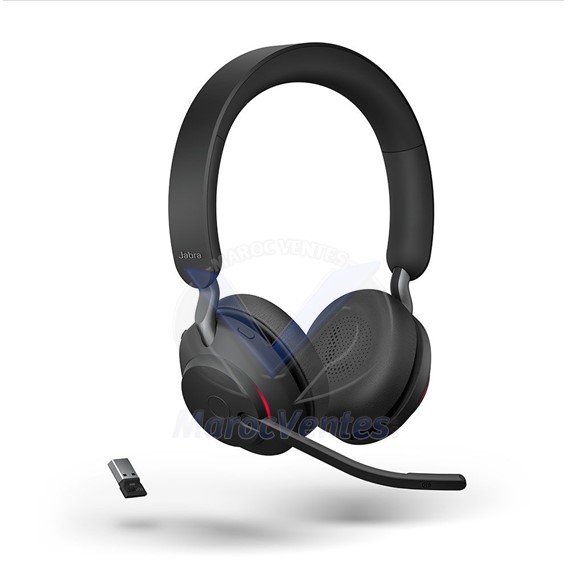 Bluetooth-USB sans fil Bluetooth Jabra Evolve2 65 UC 26599-989-999