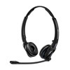 Micro-casque professionnel sans fil Bluetooth binaural pour professionnel compatible smartphone et tablette