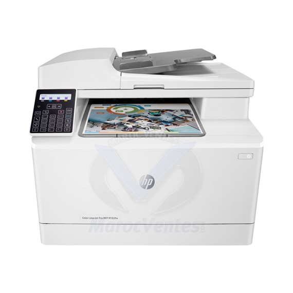 Imprimante multifonctions couleur LaserJet Pro MFP M183fw 7KW56A