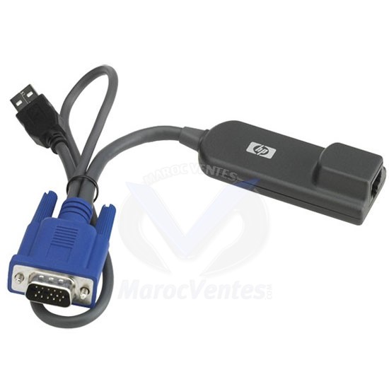 HP CAT5 KVM USB 1 Pack Interface Adapter AF628A