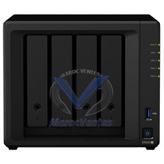 Serveur NAS 4 baies 2 Go de RAM DDR4 Intel Celeron J4025