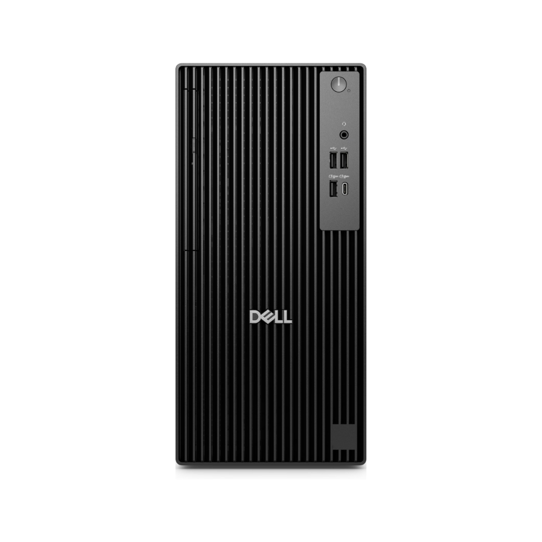Dell Pro Tower Plus QBT1250; Intel(R) Core(TM) Ultra 7 265 (13 TOPS NPU, 20 cores, up to 5.3GHz); 8GB: 1 x 8GB, DDR5, up to 5600 MT/s, non-ECC; 512GB SSD TLC; 8x DVD+/-RW/RAM 9.5mm Slimline;  Ubuntu 24.04 LTS; 3Y ProSupport and Next Business Day Onsite Se