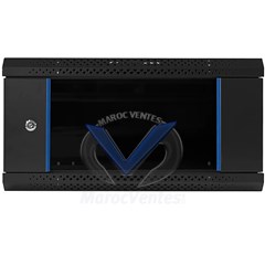 Coffret 19" 6U avec étagère W1-5406