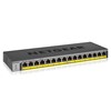 Switch de Réseau Non gestionable PoE + avec 16 Ports Gigabit Ethernet RJ-45 GS116LP
