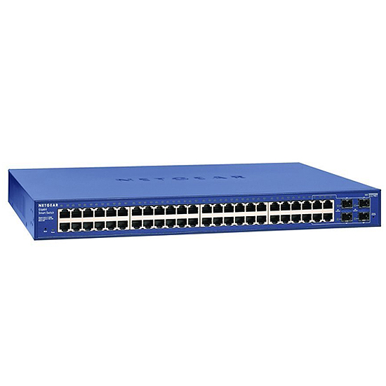 Smart Switch Prosafe Web Manageable 48 ports Gigabit - Niveau 2 - 4 x SFP GS748T