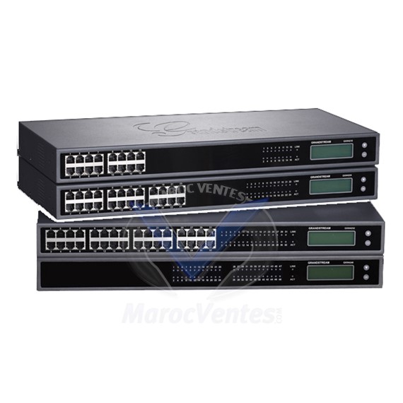 Passerelle VoiP Analogique 16/24/32/48 Ports FXS GXW4216/4224/4232/4248