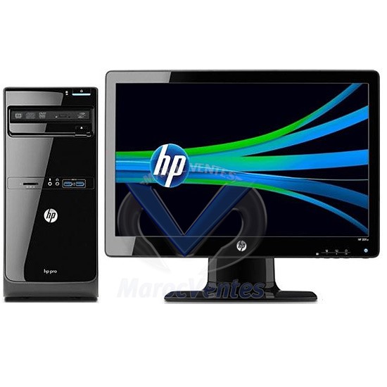 ORDINATEUR FORMAT MICROTOUR HP PRO 3500 MT + ECRAN 20" - FreeDos H4M44EA