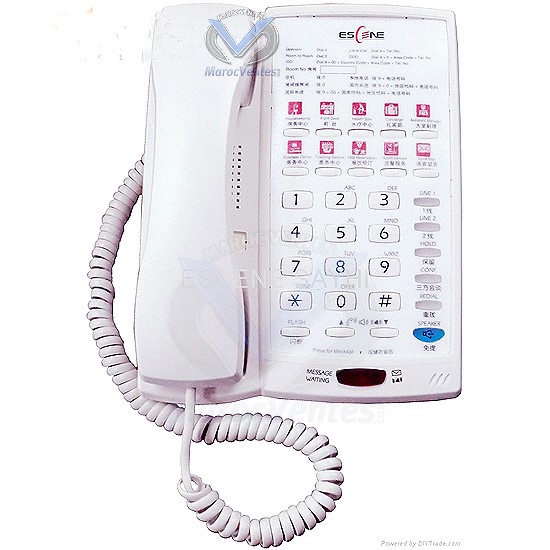 Téléphone IP pour les Chambres d