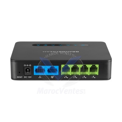 Adaptateur 4 profils SIP via 4 ports FXS et deux ports Gigabit HT814