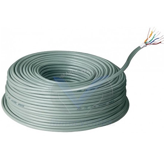 BOBINE DE CABLE CERTIFIE CAT6A FTP/UTP 305M GREY LIN-CAT6A_F/