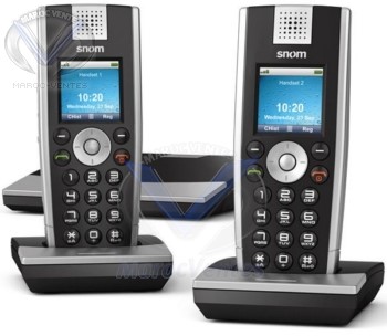 Téléphones IP sans-fil  DECT Full Jusqu’à 8 comptes SIP M9