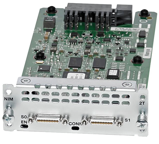 2-Port Serial WAN Interface Card Refreshed *Reconditioné