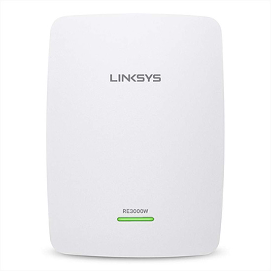 REPETEURS WIFI LINKSYS 11N 2x2 SINGLE BAND N300 RANGE EXTENDER RE3000W-EK