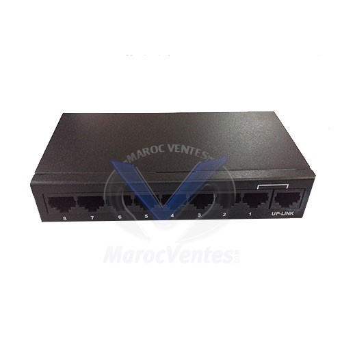 Switch 8-Ports 100Mbs Base Ethernet Non géré S1008