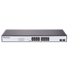 Switch 16 ports 10/100/1000 PoE+ Base‐T + 2 ports SFP Gigabit non géré