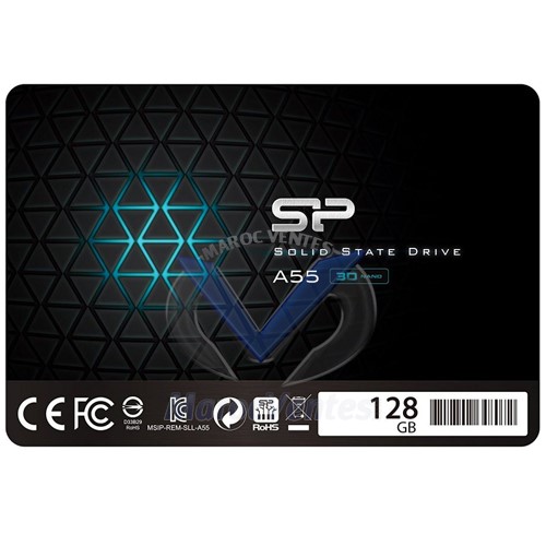 DISQUE DUR SSD 128GB/256GB/512GB/1TB SILICON POWER A55 2.5" SATA III SP128GBSS3A55S25