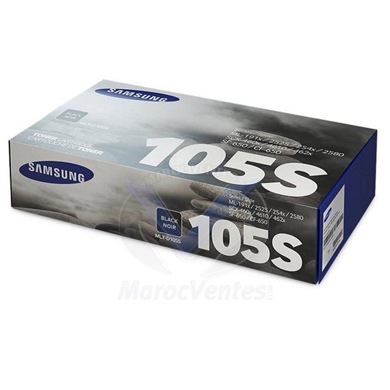 Cartouche de toner noir MLT-D105S 1 500 pages SU776A