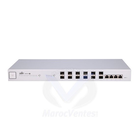 Switch UniFi 12 x SFP+ Ports 4x10G RJ45 Ports agregation geree US-16-XG-EU