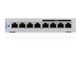 Switch réseau 8 ports 10/100/1000 Mbps dont 4 PoE+ 48V administrable 60 Watts