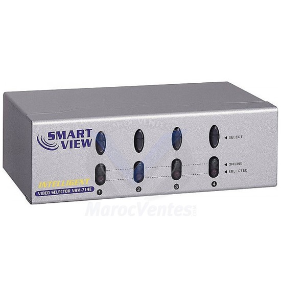 SELECTEUR VGA VRM-714E 4 ENTREES - 1 SORTIE VRM-714E