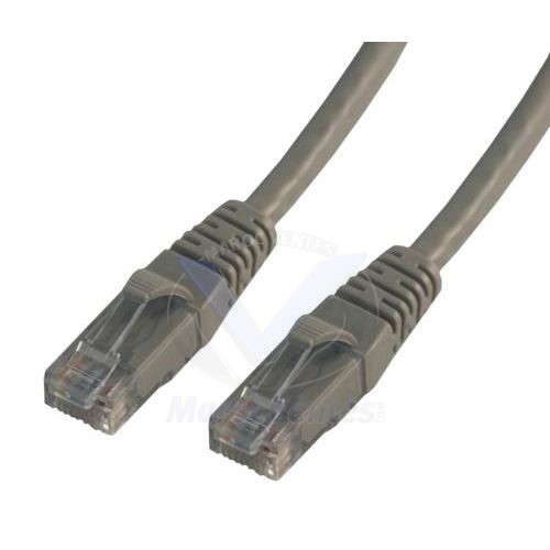 CORDON DE BRASSAGE 2RJ45 UTP CAT6 (1M) GRIS ZIMA ZICR6U1G