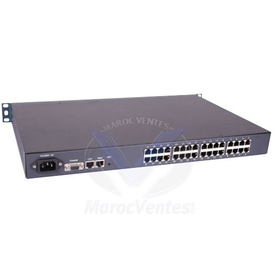 IP PBX avec 24FXS et 8 FXO ZX60-A32