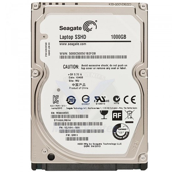 Seagate Laptop SSHD 1 To Disque Dur Hybride SSD 2.5" ST1000LM014